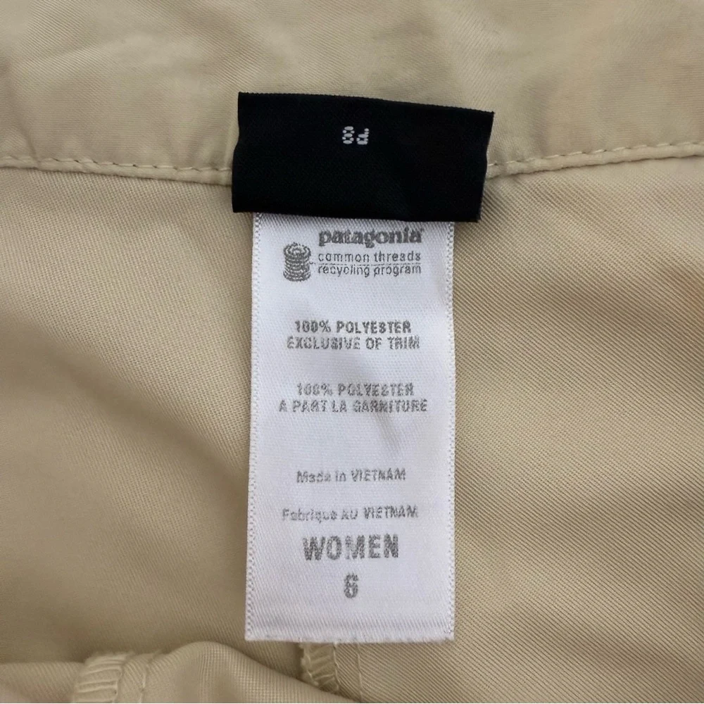 Patagonia Hiking Outdoor Duway Skirt With Built-in Shorts Size 6